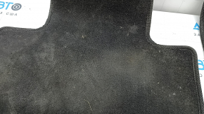 Set of floor mats for Kia Optima 16-18, black cloth, dry-cleanable