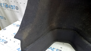 Left arch trim for Toyota Prius 50 19 AWD spare tire, black, needs cleaning, scratches