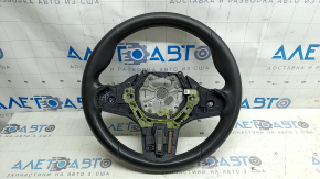 Naked steering wheel BMW 3 G20 19-24 black leather with paddle shifters, M Sport, bumpers