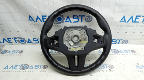 Naked steering wheel BMW 3 G20 19-24 black leather with paddle shifters, M Sport, bumpers