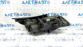 Left front headlight assembly for Kia Optima 16-18 USA pre-rest halogen with cover, polishable