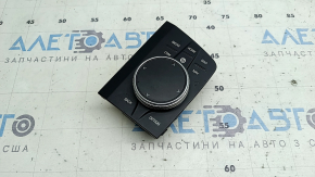 Joystick washer control monitor LHD large BMW 3 G20 19-21 with navigation, matte black, melted, in soot