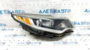 Kia Optima 16-18 USA Pre-Resident Halogen Front Right Headlight with Cover, Polishable, Scratches