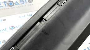 Kia Optima 16-18 pre-restored rear bumper lip with 1 pipe: structure, scratches, dents, crack in the mount
