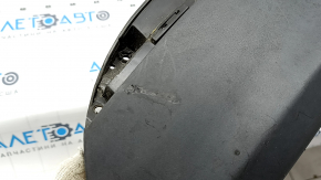 Kia Optima 16-18 pre-restored rear bumper lip with 1 pipe: structure, scratches, dents, crack in the mount