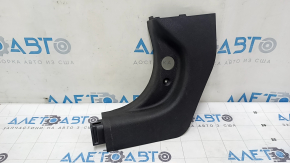 BMW 3 Series G20 19-24 black lower left front pillar trim, scratches