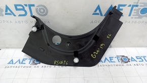 BMW 3 Series G20 19-24 black lower left front pillar trim, scratches