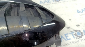 BMW 3 Series G20 19-22 radiator grille assembly with shutters, gloss black, without a chamber, sand, broken fasteners