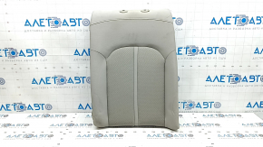 Left rear seat backrest, 2nd row, Kia Optima 2016-2018, beige fabric, without headrest, wrinkled, needs cleaning