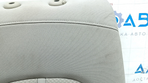 Left rear seat backrest, 2nd row, Kia Optima 2016-2018, beige fabric, without headrest, wrinkled, needs cleaning