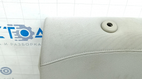 Left rear seat backrest, 2nd row, Kia Optima 2016-2018, beige fabric, without headrest, wrinkled, needs cleaning