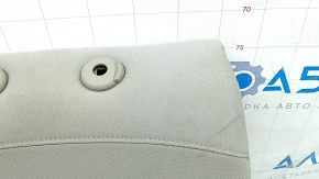 Left rear seat backrest, 2nd row, Kia Optima 2016-2018, beige fabric, without headrest, wrinkled, needs cleaning