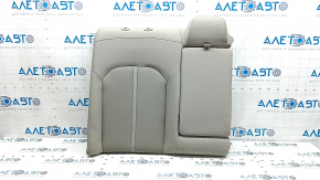 Right rear seat backrest, 2nd row, Kia Optima 2016-2018, beige fabric, without headrest, wrinkled, needs cleaning