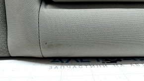 Right rear seat backrest, 2nd row, Kia Optima 2016-2018, beige fabric, without headrest, wrinkled, needs cleaning