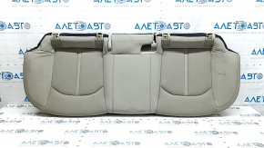 Rear seat cushion, 2nd row, Kia Optima 2016-2018, beige fabric, wrinkled, needs cleaning