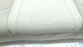 Rear seat cushion, 2nd row, Kia Optima 2016-2018, beige fabric, wrinkled, needs cleaning