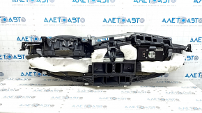 Kia Optima 16-20 black dashboard with airbag, ready for cleaning