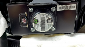 Kia Optima 16-20 black dashboard with airbag, ready for cleaning