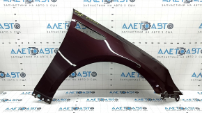 Kia Optima 16-20 front right fender, burgundy M2R, corrosion