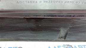 Left side sill for a Kia Optima 16-20, burgundy, scratches, broken mount, dent