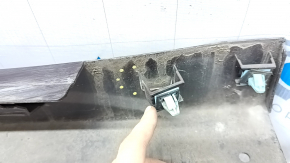 Left side sill for a Kia Optima 16-20, burgundy, scratches, broken mount, dent