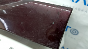 Left side sill for a Kia Optima 16-20, burgundy, scratches, broken mount, dent