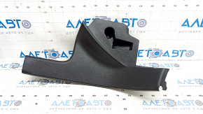 Rear left door sill plate for Honda Clarity 18-21 USA, black, scratches
