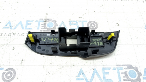 Rear right window control trim for Lexus NX200t NX300 NX300h 15-21 black, dented, scratched
