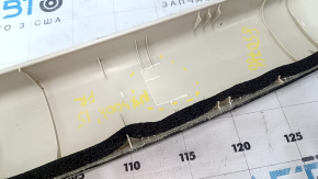 Right front pillar trim for Lexus NX200t NX300 NX300h 15-21 beige, dry-cleanable, broken mount