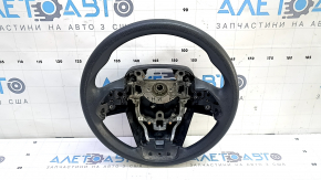 Naked steering wheel for Toyota Prius 50 16-22, black rubber, scratches