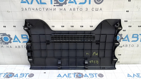 Toyota Prius 50 16-22 black center seat trim with grille, worn