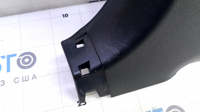 Toyota Prius 50 16-20 black, worn, lower left center pillar trim