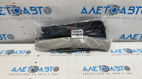 Front bumper grille left Volvo XC90 16-19 with chrome molding for parking sensors