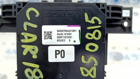 Honda Clarity 18-19 USA gearshifter with worn buttons and scratches