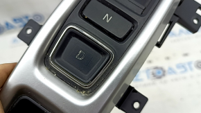 Honda Clarity 18-19 USA gearshifter with worn buttons and scratches