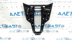 Honda Clarity 18-21 USA center console trim, ebony, chrome, gloss black, scratches