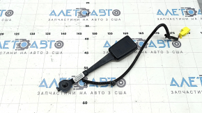 Kia Optima 16-20 passenger seat belt latch, black, with wire