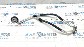 BMW X5 F15 16-18 plug-in rear air conditioning hose, third