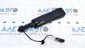 Ford Fusion mk5 17-20 black driver's seat belt latch with sensor, torn cover