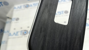 Front right power window control trim for Honda Clarity 18-21 USA, ebony, chrome, scratches