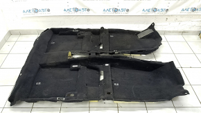 Kia Optima 16-18 black floor covering, ready for cleaning