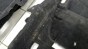 Kia Optima 16-18 black floor covering, ready for cleaning