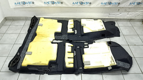 Kia Optima 16-18 black floor covering, ready for cleaning