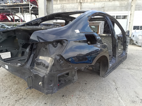 Quarter wing rear right BMW 3 G20 19-24 on the body, black, dented