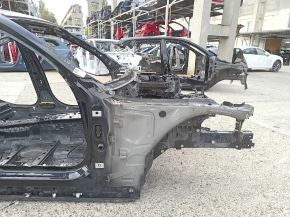 Front right quarter panel for BMW 3 G20 19-25 on the body, black