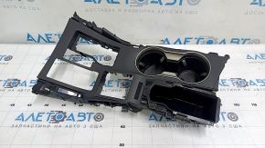 Lexus NX200t NX300h 15-17 center console trim with cup holders, black, without cover, scratches