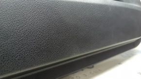 Front left door panel for Lexus NX200t NX300h 15-17, black with beige insert, black leather armrest, memory seat, wood trim, needs cleaning, scratches