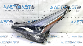 Left front headlight assembly for Toyota Prius 50 19-22 LED, sand, broken mount