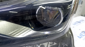 Left front headlight assembly for Toyota Prius 50 19-22 LED, sand, broken mount