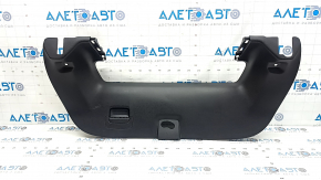 Lower trunk lid trim for Honda Clarity 18-21 USA, black, scratches, worn